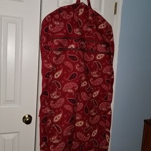 Vera Bradley Mesa Red garment and back pack
